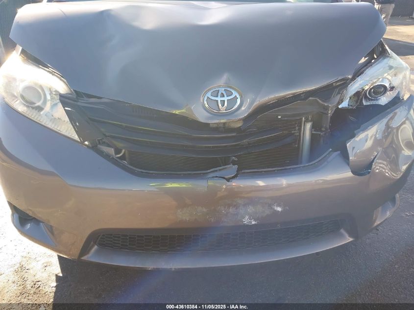 2011 Toyota Sienna Le V6 VIN: 5TDKK3DCXBS039574 Lot: 43610384