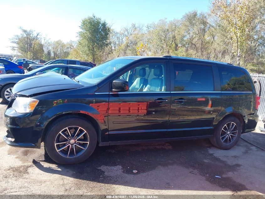 2016 Dodge Grand Caravan Sxt VIN: 2C4RDGCG7GR372528 Lot: 43610387
