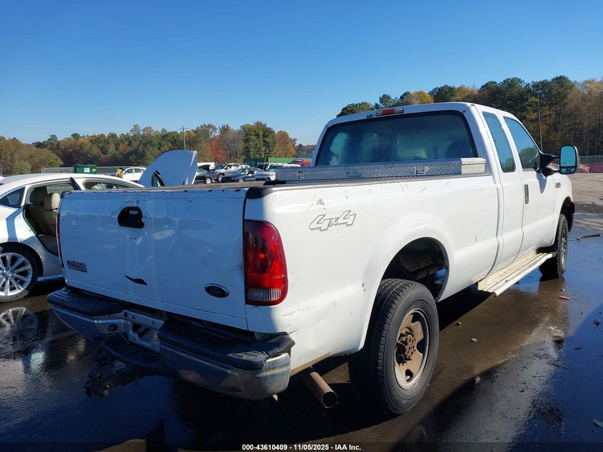 2005 Ford F-250 Lariat/Xl/Xlt VIN: 1FTSX21595EC14022 Lot: 43610409