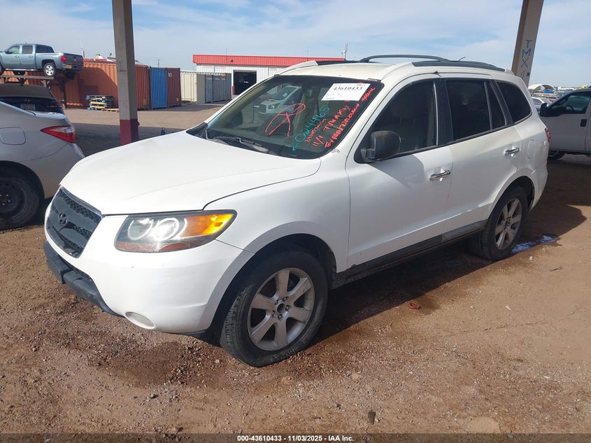 5NMSH13E77H024465 2007 HYUNDAI SANTA FE photo no. 2
