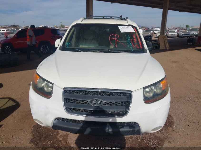 2007 Hyundai Santa Fe Limited/Se VIN: 5NMSH13E77H024465 Lot: 43610433