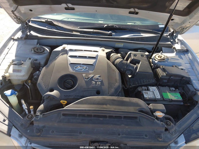 2008 Hyundai Azera Limited VIN: KMHFC46F28A316618 Lot: 43610451