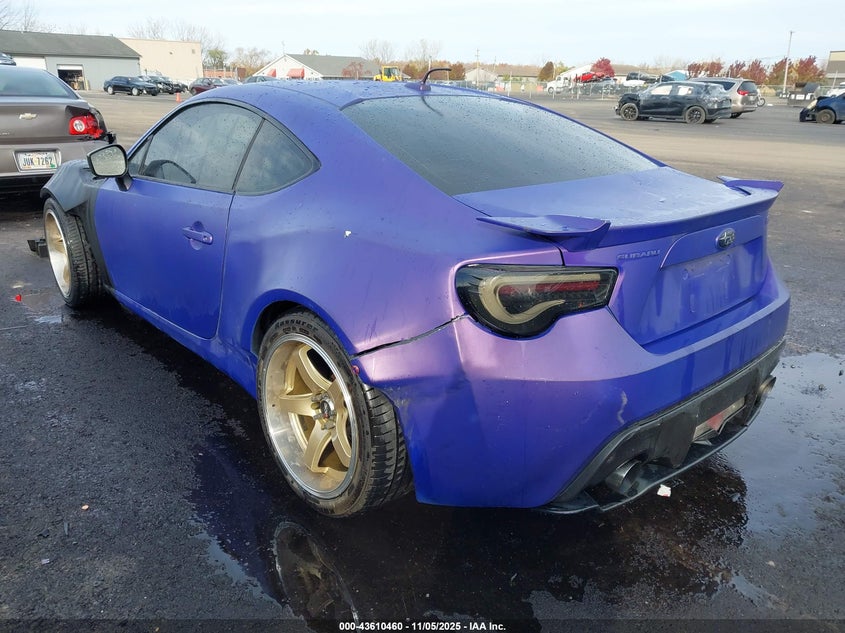 2013 Subaru Brz Limited VIN: JF1ZCAC13D1610649 Lot: 43610460