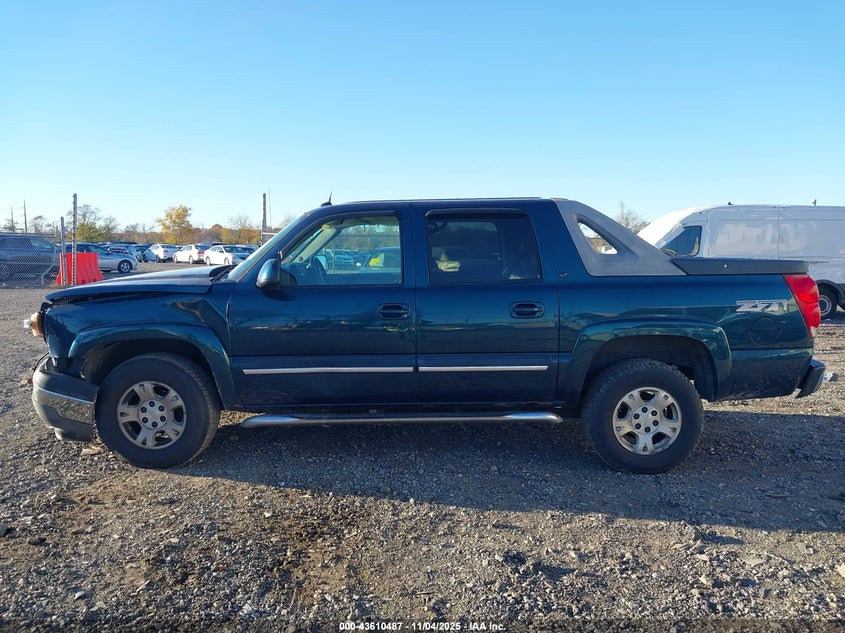 2005 Chevrolet Avalanche 1500 Z71 VIN: 3GNEK12Z55G241760 Lot: 43610487