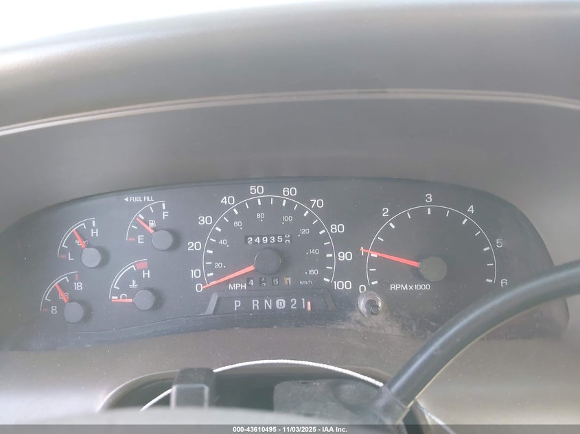 2000 Ford Excursion Limited VIN: 1FMNU42S4YEE22251 Lot: 43610495