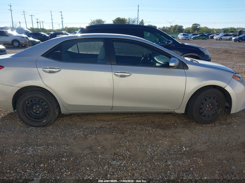 2015 TOYOTA COROLLA LE 5YFBURHEXFP257277