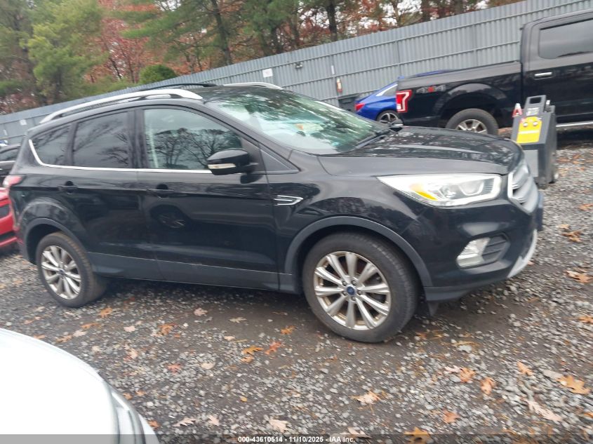 2017 Ford Escape Titanium VIN: 1FMCU9JD7HUC83505 Lot: 43610514