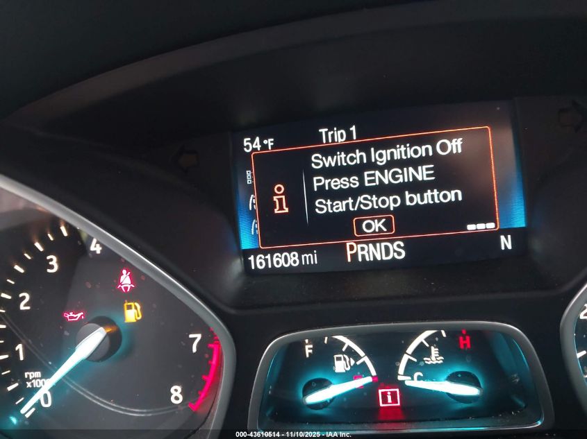 2017 Ford Escape Titanium VIN: 1FMCU9JD7HUC83505 Lot: 43610514