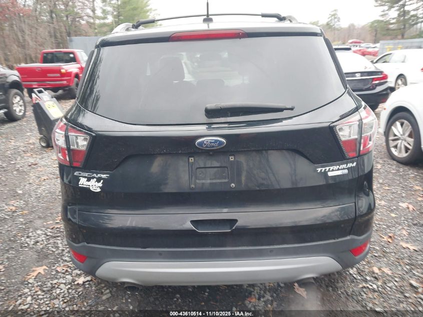 2017 Ford Escape Titanium VIN: 1FMCU9JD7HUC83505 Lot: 43610514