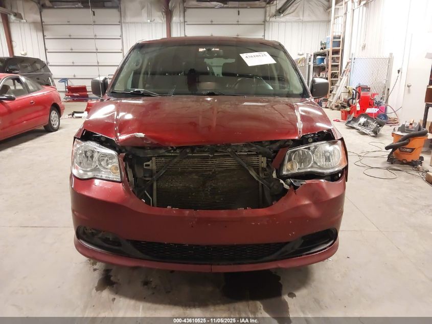 2017 Dodge Grand Caravan Se VIN: 2C4RDGBGXHR582317 Lot: 43610525