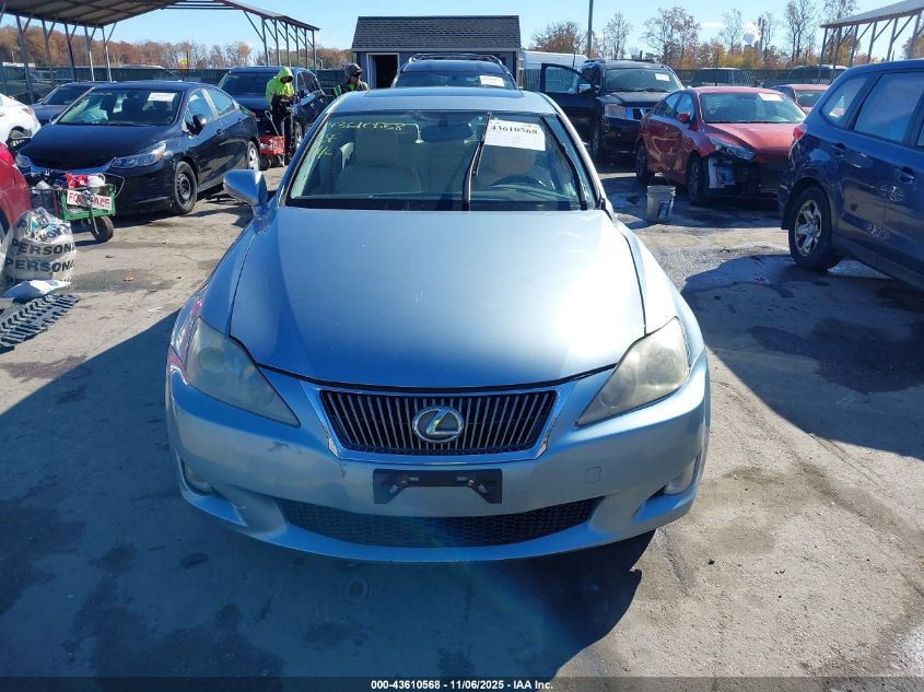 2009 Lexus Is 250 VIN: JTHCK262895034343 Lot: 43610568