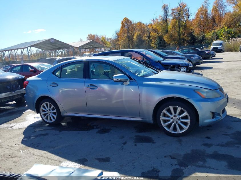 2009 Lexus Is 250 VIN: JTHCK262895034343 Lot: 43610568