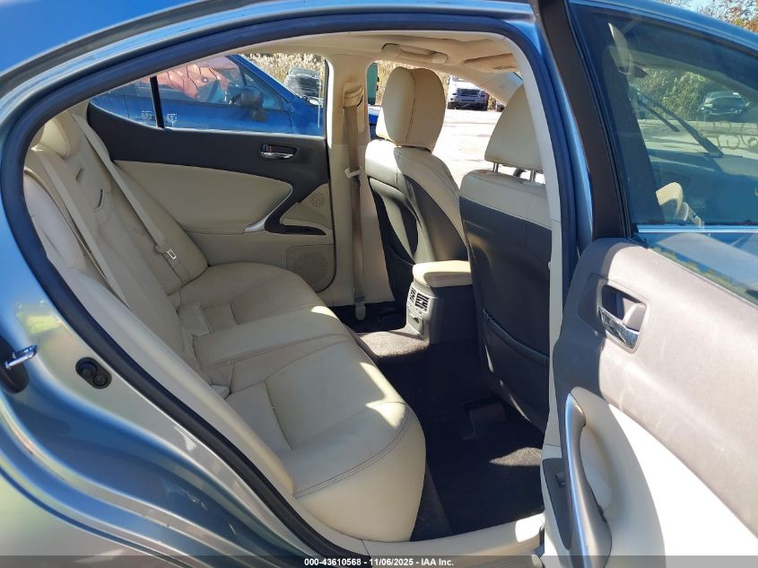 2009 Lexus Is 250 VIN: JTHCK262895034343 Lot: 43610568