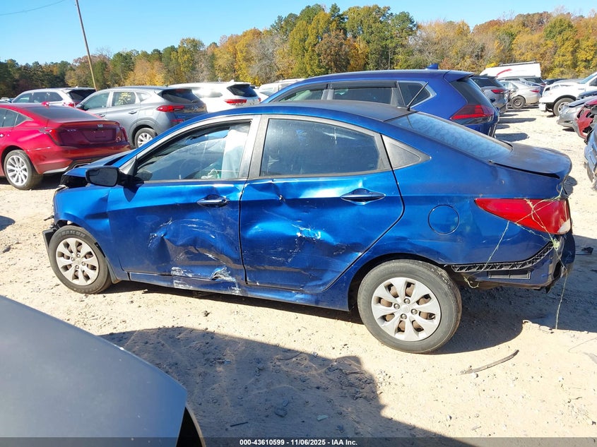2016 HYUNDAI ACCENT SE KMHCT4AE4GU049660