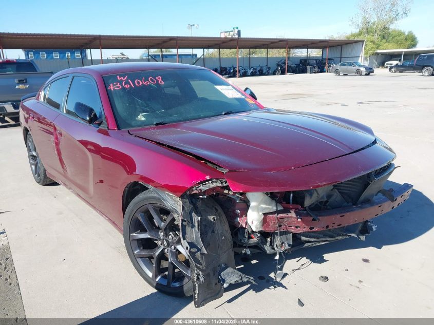 2019 Dodge Charger Sxt Rwd VIN: 2C3CDXBG1KH604583 Lot: 43610608