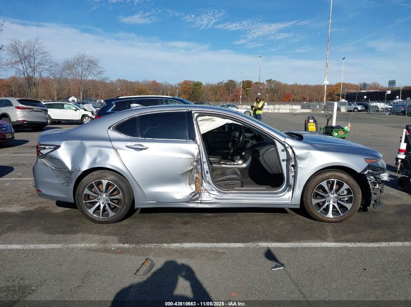 2015 Acura Tlx VIN: 19UUB1F33FA029631 Lot: 43610663