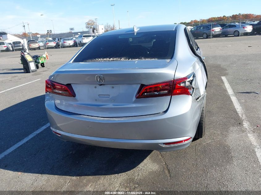 2015 Acura Tlx VIN: 19UUB1F33FA029631 Lot: 43610663