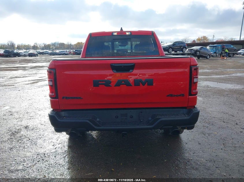 2025 Ram 1500 Rebel 4X4 5'7 Box VIN: 1C6SRFLP1SN723752 Lot: 43610672