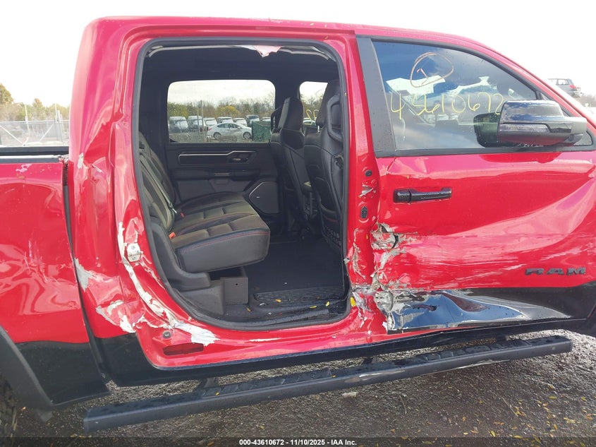 2025 Ram 1500 Rebel 4X4 5'7 Box VIN: 1C6SRFLP1SN723752 Lot: 43610672