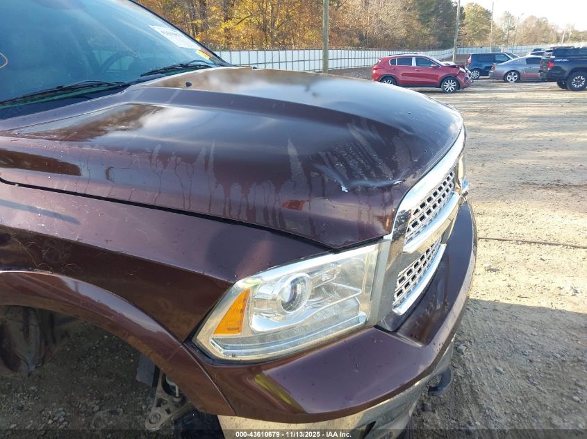 2014 Ram 1500 Laramie VIN: 1C6RR6NT5ES391507 Lot: 43610679