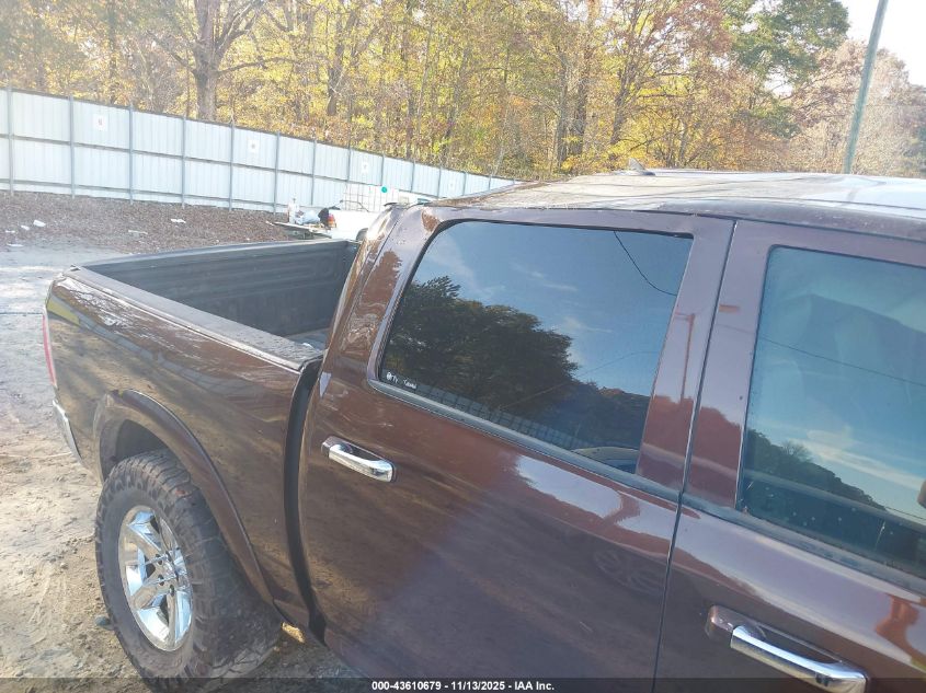 2014 Ram 1500 Laramie VIN: 1C6RR6NT5ES391507 Lot: 43610679