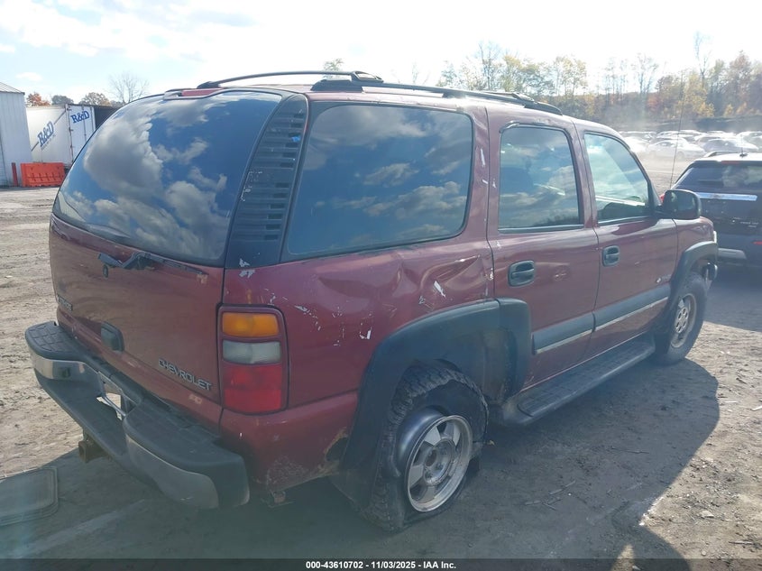 1GNEK13Z53J148926 2003 CHEVROLET TAHOE photo no. 4