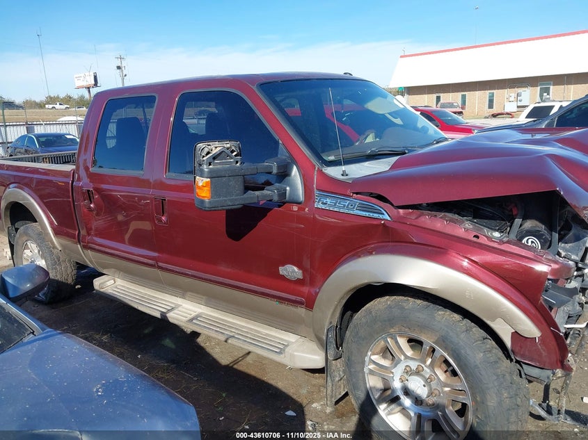 2011 Ford F-350 Lariat VIN: 1FT8W3BT8BEB39583 Lot: 43610706