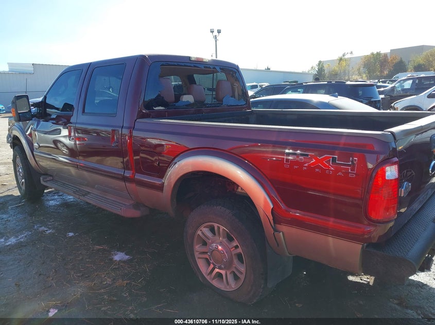 2011 Ford F-350 Lariat VIN: 1FT8W3BT8BEB39583 Lot: 43610706
