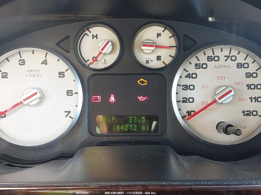 2007 Ford Five Hundred Limited VIN: 1FAHP25177G150674 Lot: 43610807