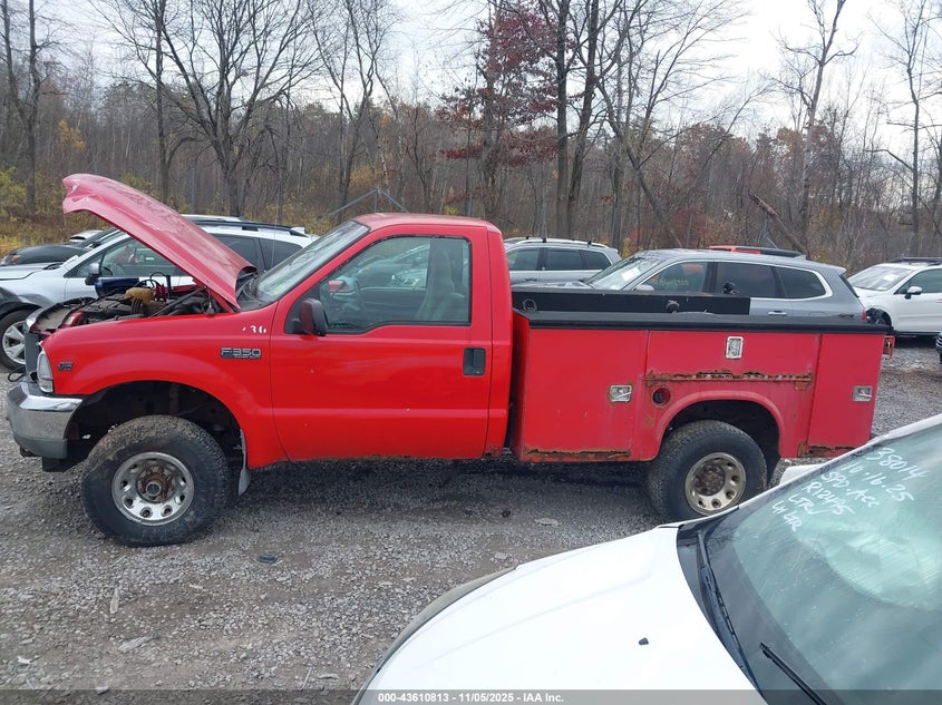 2004 Ford F350 Srw Super Duty VIN: 1FDSF31S34EE09557 Lot: 43610813