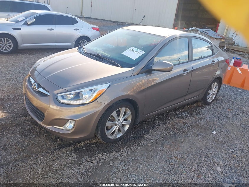 2014 HYUNDAI ACCENT GLS - KMHCU4AE1EU748772