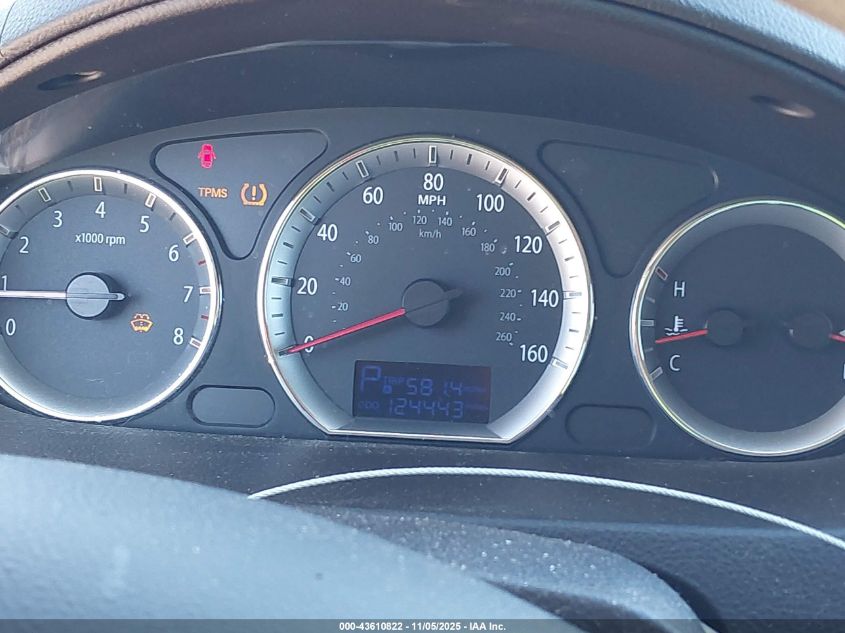 2009 Hyundai Sonata Gls VIN: 5NPET46C99H459792 Lot: 43610822