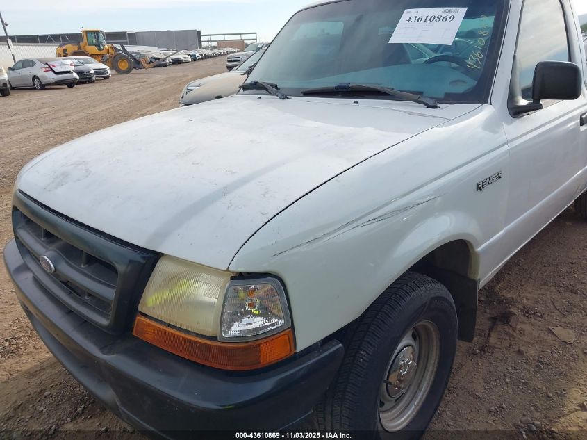1998 Ford Ranger Splash/Xl/Xlt VIN: 1FTYR10X2WUB82782 Lot: 43610869