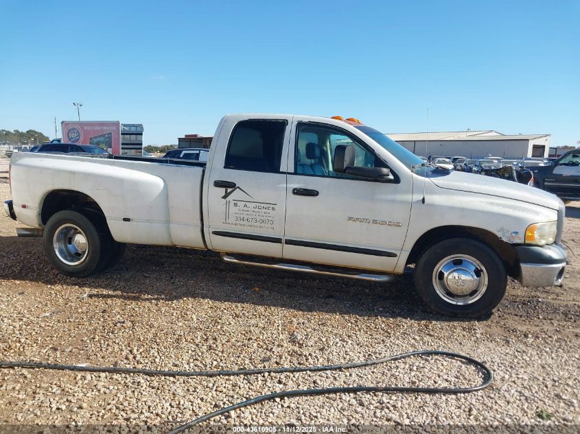 2003 Dodge Ram 3500 Slt/Laramie/St VIN: 3D7MA48CX3G797870 Lot: 43610905