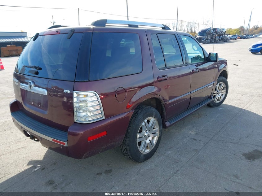 4M2EU48E97UJ07031 2007 MERCURY MOUNTAINEER photo no. 4