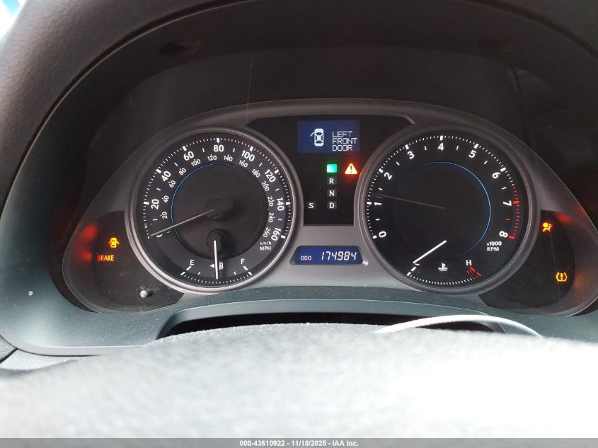 2008 Lexus Is 250 VIN: JTHBK262X85065068 Lot: 43610922