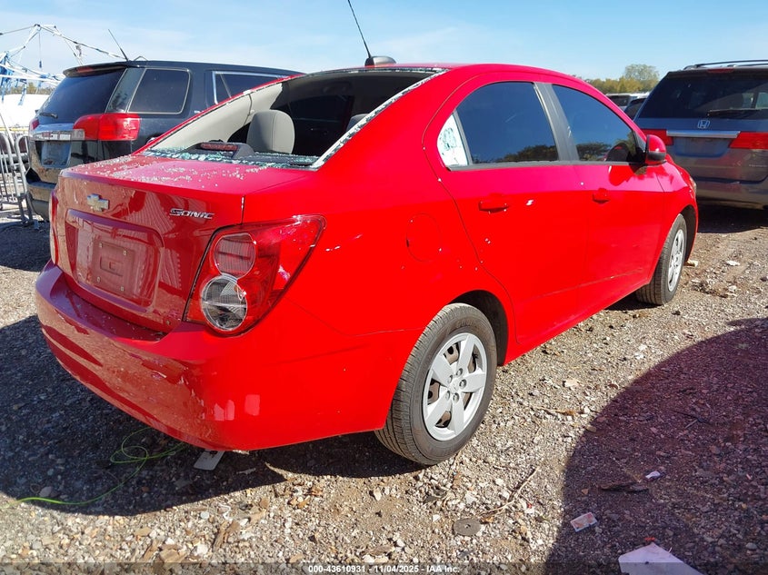 2016 CHEVROLET SONIC LS AUTO 1G1JA5SH9G4182018