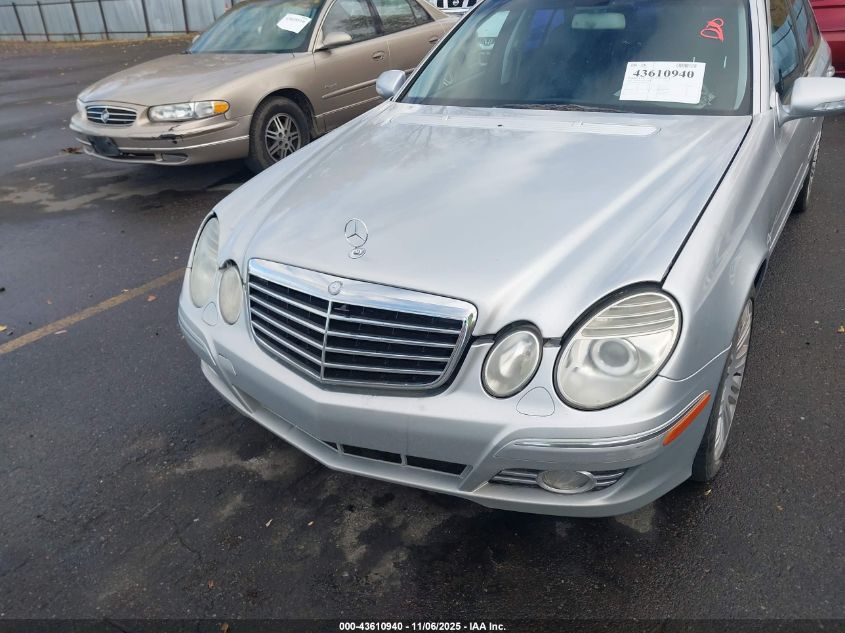 2007 Mercedes-Benz E 350 4Matic VIN: WDBUF87X47B126229 Lot: 43610940