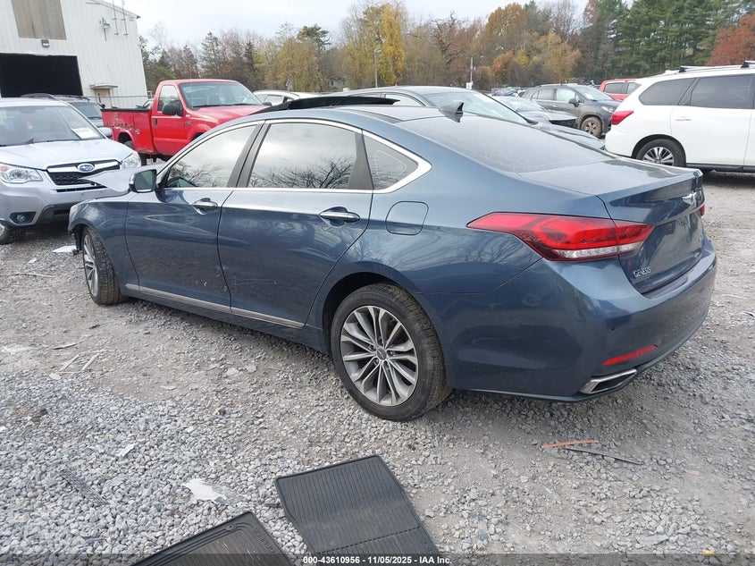 2015 Hyundai Genesis 3.8 VIN: KMHGN4JE4FU019133 Lot: 43610956