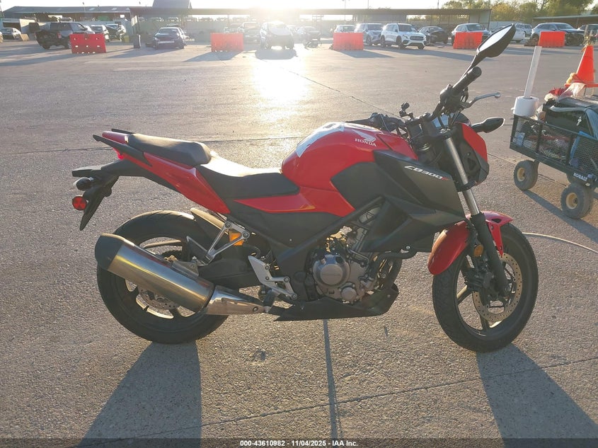 2015 Honda Cb300 F VIN: MLHNC5214F5100286 Lot: 43610982