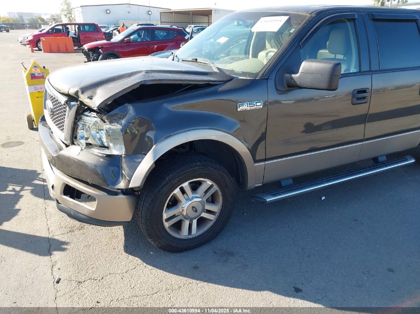 2005 Ford F-150 Lariat/Xlt VIN: 1FTPW12515FB24987 Lot: 43610994