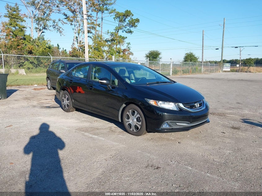 2013 HONDA CIVIC HYBRID - 19XFB4F26DE200706