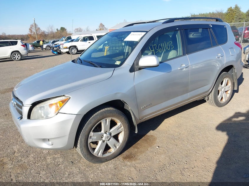 JTMBK31V875026812 2007 TOYOTA RAV 4 photo no. 2