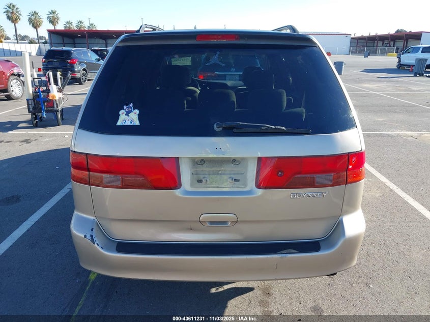 2001 Honda Odyssey Ex VIN: 2HKRL18651H610719 Lot: 43611231
