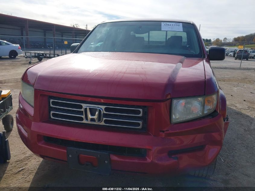 2006 Honda Ridgeline Rt VIN: 2HJYK16256H533246 Lot: 43611232