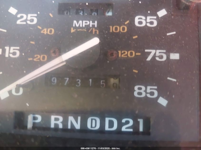 1992 Ford Explorer VIN: 1FMCU22X0NUC36313 Lot: 43611276