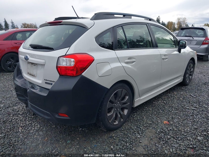 2014 SUBARU IMPREZA 2.0I SPORT LIMITED - JF1GPAR6XEH328936