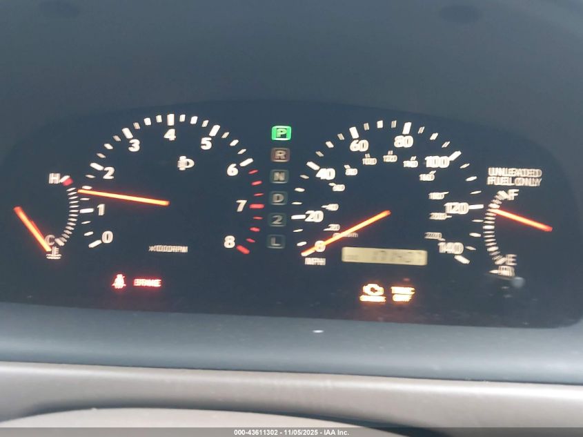 2000 Lexus Es 300 VIN: JT8BF28G4Y0247634 Lot: 43611302