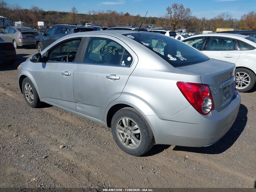 2013 CHEVROLET SONIC LT AUTO 1G1JC5SB7D4164683