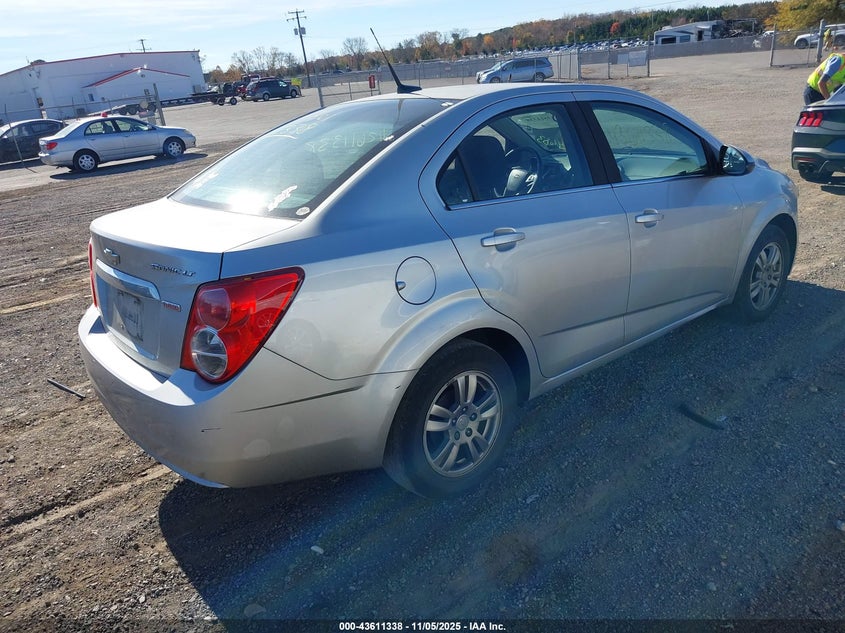 2013 CHEVROLET SONIC LT AUTO 1G1JC5SB7D4164683